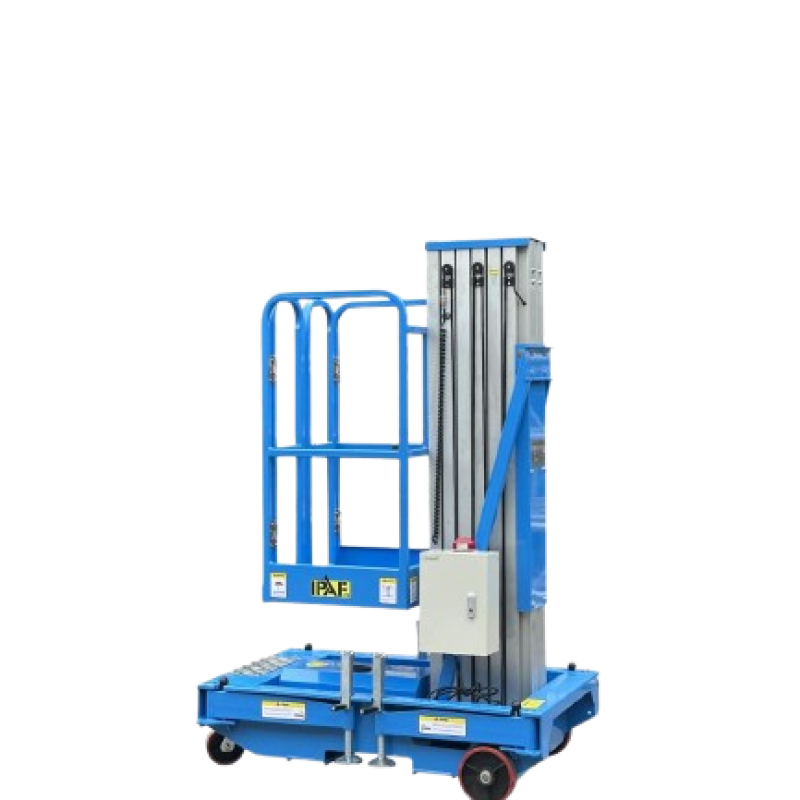 Plataforma elevadora de aluminio